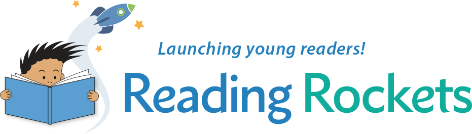 Reading Rockets Logo: Launching Young Readers!