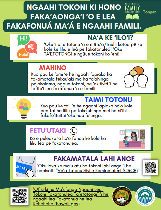 Read more about the article Tongan: Language Access Services for Families