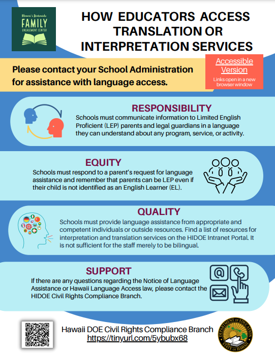 Educators Access Translation Services Cover