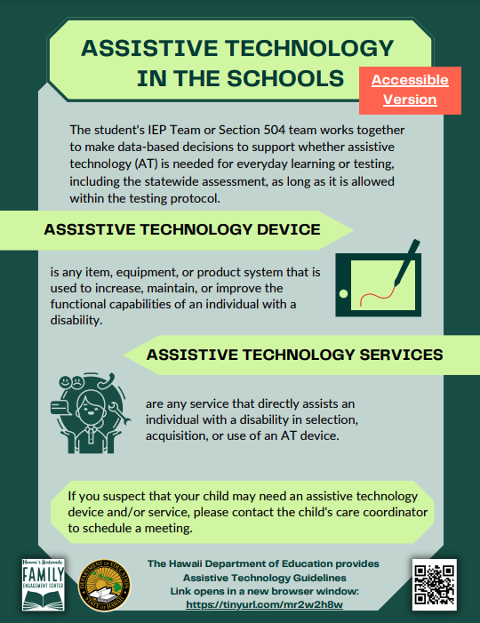 Cover Assistive Technology in the School