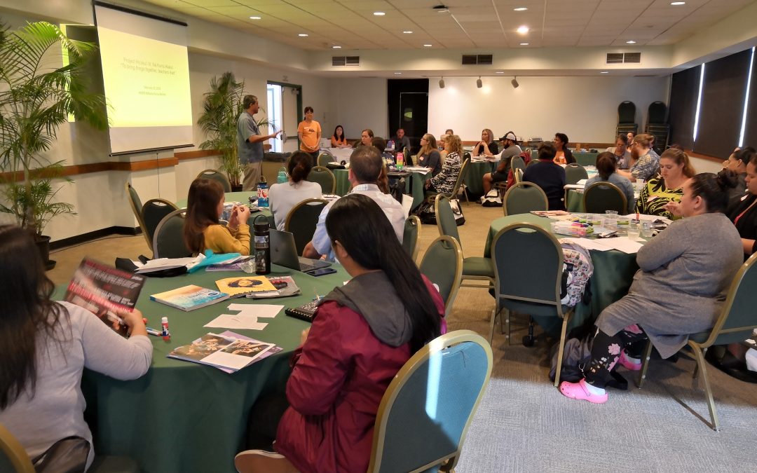 Photo: Department of Education Faculty at Malama Kumu