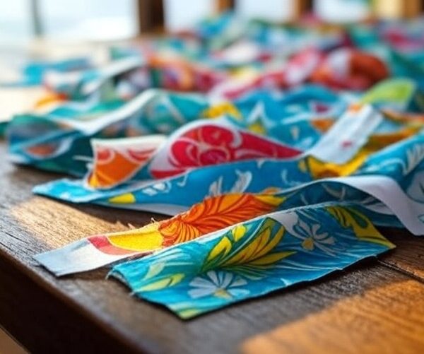 Fabric scraps