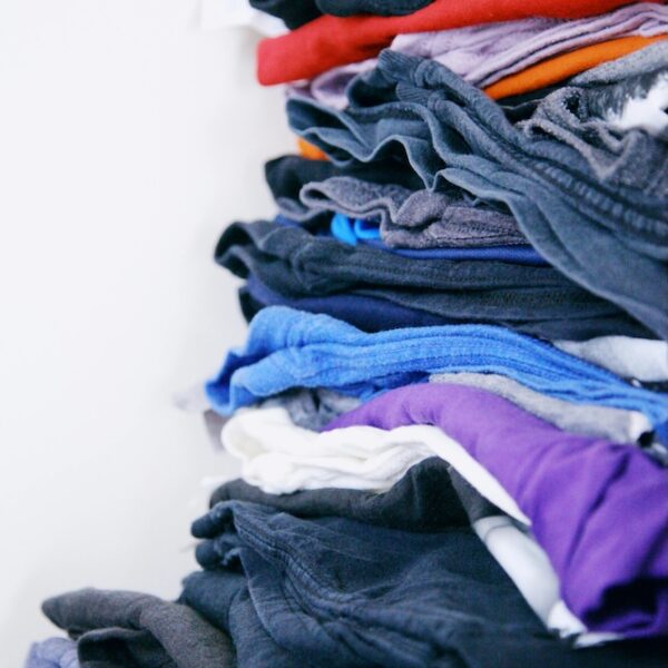 Stack of t-shirts