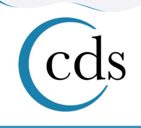 CDS with blue crescent logo.